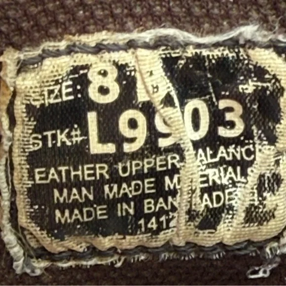 Justin Gypsy Women's Western Boot Brown Leather Cowgirl Cowboy Boots size 8 - Picture 13 of 14